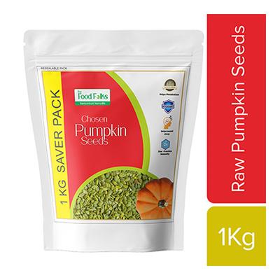 The Food Folks Chosen Raw Pumpkin Seeds 1 kg - Nutritional Bars