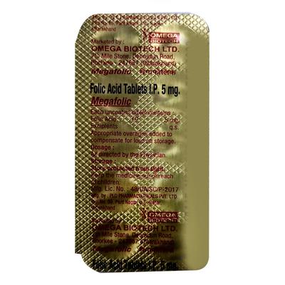 MEGAFOLIC Tablet 10's - Iron Supplement/Anaemia-Vma
