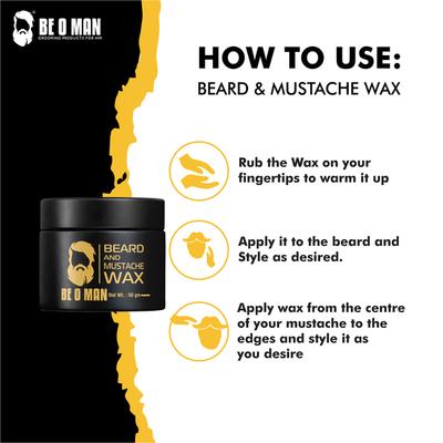 Beoman Beard Buddy Kit (Face Wash 50 ml + Bread Wash 100 ml + Beard Oil 30 ml + Beard Wax 50 gm) - Face Washes