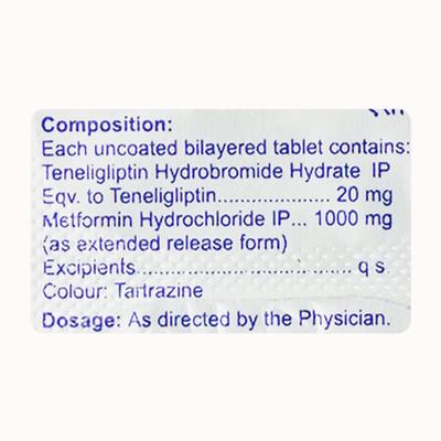 ERIGLIP M FORTE Tablet 10's - Diabetes-Ant