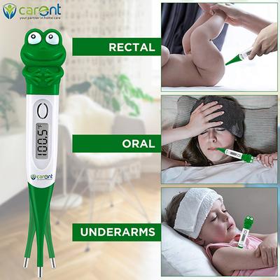 Carent Digital Thermometer (DMT437) - Green Frog - Health Monitors And Equipment