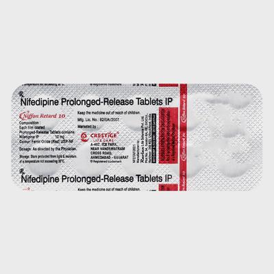 NIFFON RETARD 10 Tablet 10's - Hypertension-Cal