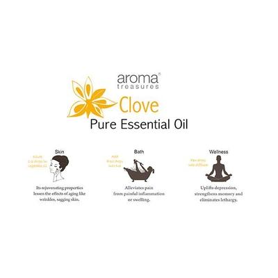Aroma Treasures Pure Essential Oil - Clove 10 ml - Essential Oils