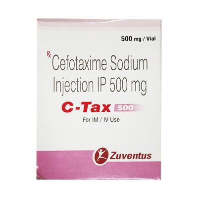 C Tax 500mg Injection 1'S - Bacterial Infections-Cep