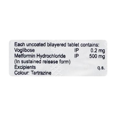 VOGIPAX M 0.2mg Tablet 10's - Diabetes-Ant