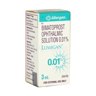 Lumigan 0.01% Eye Drops 3ml - Glaucoma-Ant