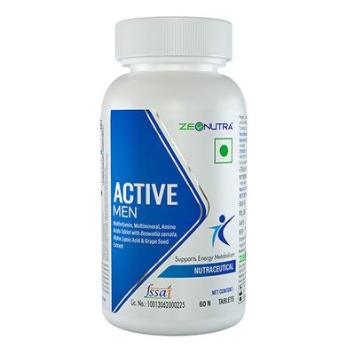 Zeonutra Active Men Tablet 60's - Multi-Vitamins