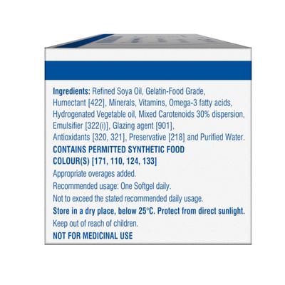 Multivite FM Omega Capsules 30's - Multi-Vitamins