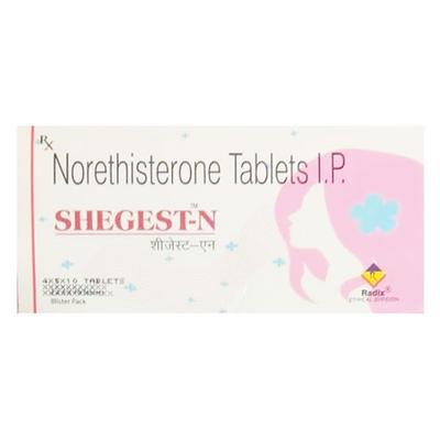 SHEGEST N Tablet 10's - Hormonal Therapy-Oes