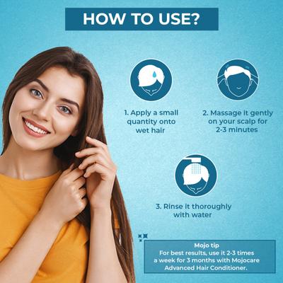 Mojocare DHT Blocker Shampoo - Caffeine 150 ml - Personal Care (Ayush)
