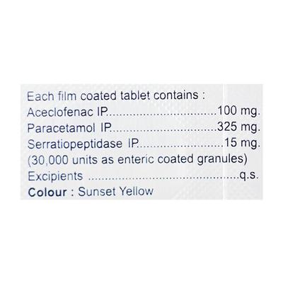 BIGNAC SP Tablet 10's - Pain relief-Nsa