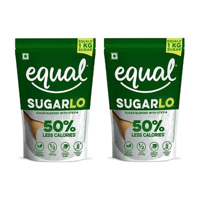 Equal SugarLo Sugar (Pack of 2 x 500 gm) 1's - Sugar Substitute