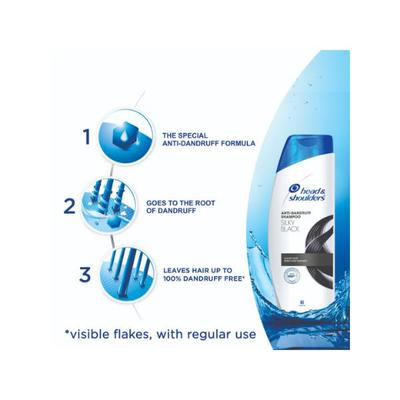Head & Shoulders Anti-Dandruff Shampoo - Silky Black 360 ml - Shampoos