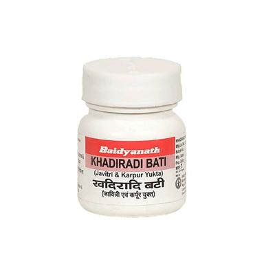 Baidyanath Khadiradi Bati Tablet 40's - Speciality Medicines