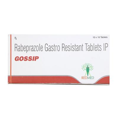 GOSSIP Tablet 10's - Ulcer/Reflux/Flatulence-Aaa