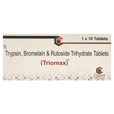 TRIOMAX Tablet 10's - Pain relief-Ant