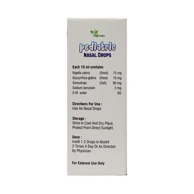 Sage Vedic's Pediatric Nasal Drops 15 ml - Cough & Cold (Ayush)