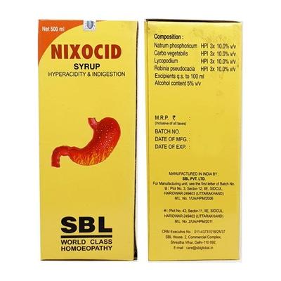 SBL Nixocid Syrup 500 ml - Speciality Medicine