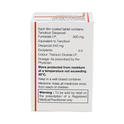 Tenfoclear 300mg Tablet 30'S - Viral infections-Ant