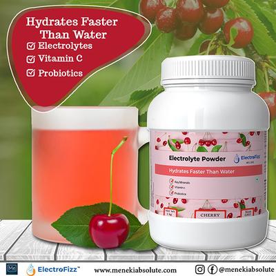 ElectroFizz Electrolyte Powder - Cherry 1 kg - Energy Drinks