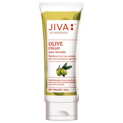Jiva Ayurveda Anti - Wrinkle Olive Cream (Pack of 3 x 100 gm) 1's - Personal Care (Ayush)