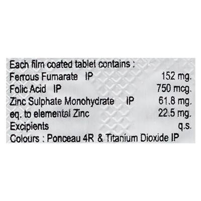 FEROPEN Z Tablet 10's - Supplements-Vam