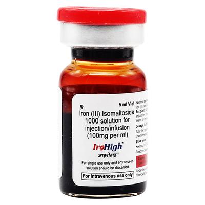 IROHIGH Injection 5ml - Iron Supplement/Anaemia-Vma