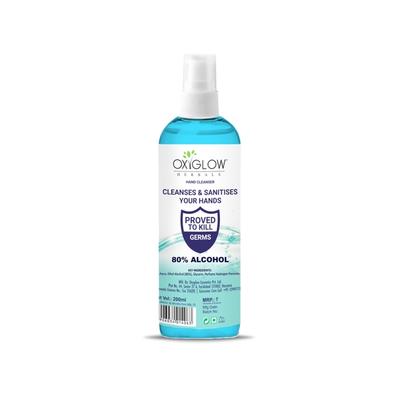 Oxyglow Herbal Hand Sanitizer Liquid 200 ml - Hand Sanitizer