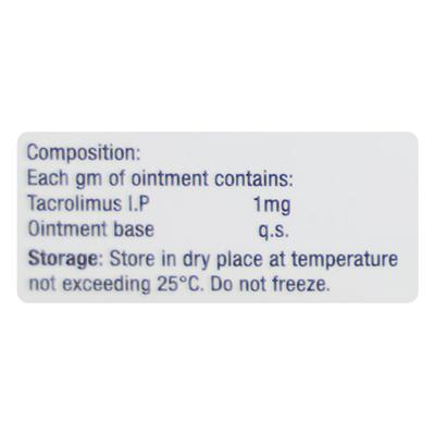 MYLIMUS 0.1% Ointment 10gm - Atopic Dermatitis(Eczema)-Oth