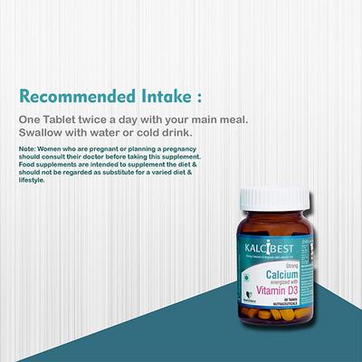 HealthBest KalciBest Tablet 60's - Multi-Vitamins