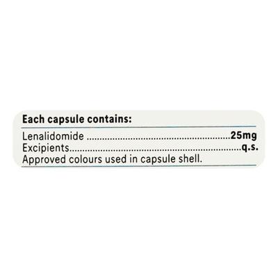 Lenangio 25mg Capsule 10'S - Cancer Oncology-Cyt