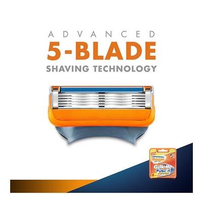 Gillette Fusion Power Cartridges 8's - Shavers