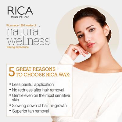 Rica Hard Wax Beads - White Chocolate 800 gm - Shaving & Hair Removal