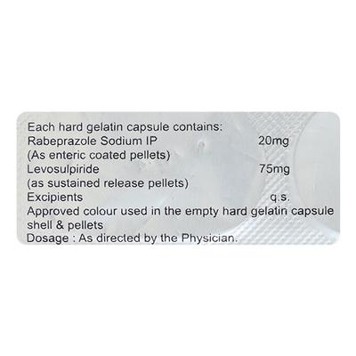 Zaxid L 75/20mg Capsule 10'S - Ulcer/Reflux/Flatulence-Aaa
