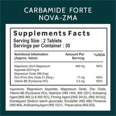 CF Nova ZMA Tablet 60's - Multi-Vitamins