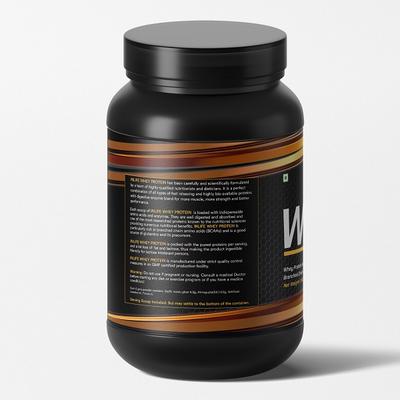 Inlife Whey Protein Powder - Cafe Mocha 1 kg - Whey Proteins