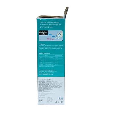 Pigeon Peristaltic Nursing Bottle Kpp Nipple (L) - Blue 240 ml - Feeding & Nursing