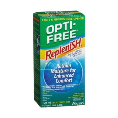 OPTI-FREE Replenish Multipurpose Disinfecting Solution 120 ml - Eyecare Lenses