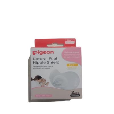 Pigeon Natural Feel Nipple Shield (Below 13 mm Size 1) 2's - Feeding & Nursing