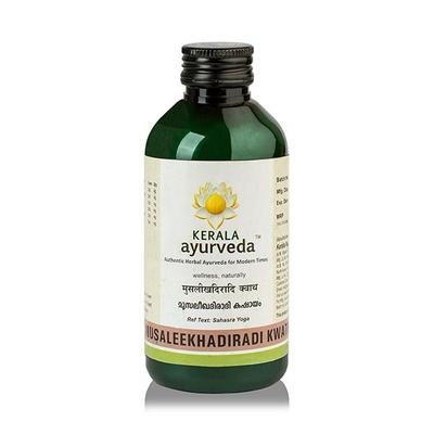 Kerala Ayurveda Musaleekhadiradi Kwath 200 ml - Speciality Medicines