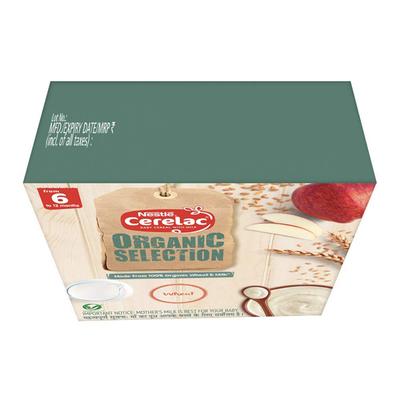 Nestle Cerelac Organic Selection (6 to 12 Months) Powder 200 gm - Wheat (Refill Pack) - Baby And Infant Supplements