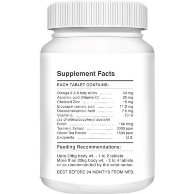 Drools Absolute Skin + Coat Tablet- Dog Supplement 110's - Petfood