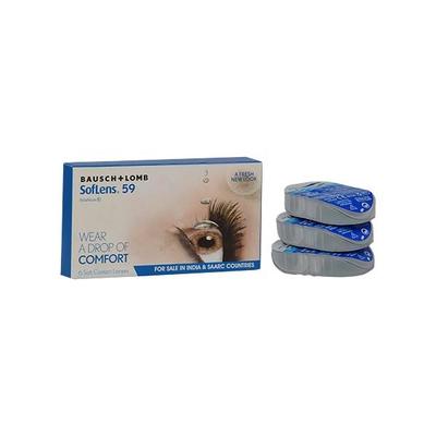 Bausch & Lomb SofLens 59 Monthly Contact Lens - 6 Lens/Box (-3.75) - Eyecare Lenses