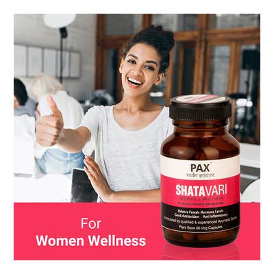 PAX Vedic Science Shatavari Veg Capsule 60's - Vital Health