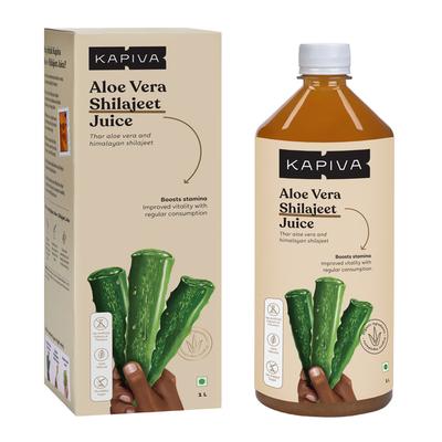 Kapiva Aloe + Shilajeet Juice 1 ltr - Sexual Healthcare