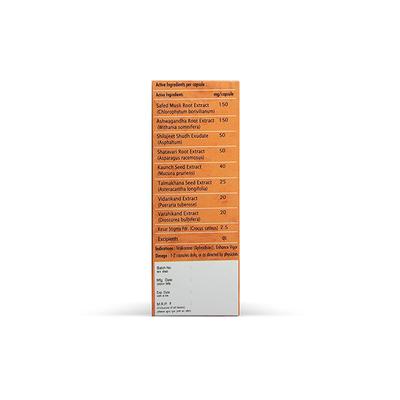 Salveo Life Sciences Vignor Forte Capsule 30's - Speciality Medicines