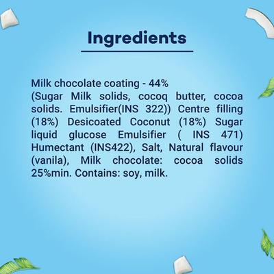 Bounty Tender Coconut Miniatures Chocolate Bar 80 gm - Nutritional Bars