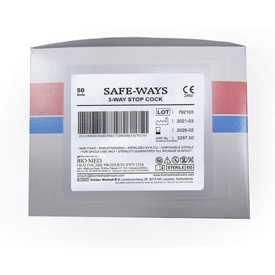 Buy Safe-Ways 3 Way Stop Cock 50's Online at Discounted Price | Netmeds