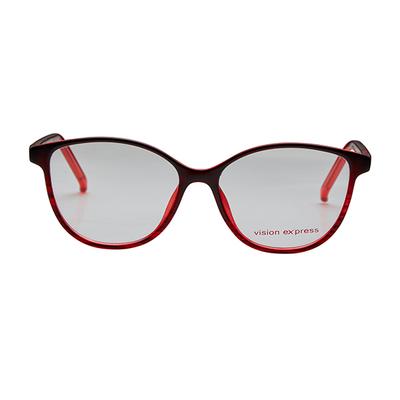 Vision Express 49094 Black Cat Eye Eyeglasses (Including Anti-Reflective Coating Lens) 1's - Wearables Eye Glasses