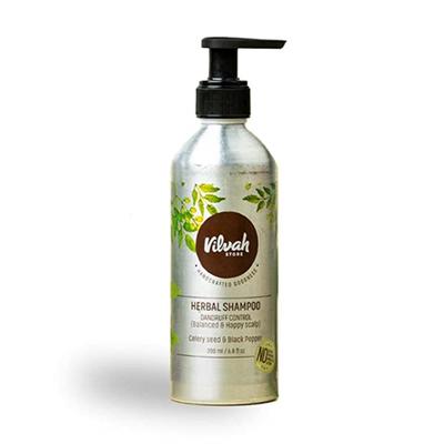 Vilvah Herbal Dandruff Control Shampoo 200 ml - Shampoos
